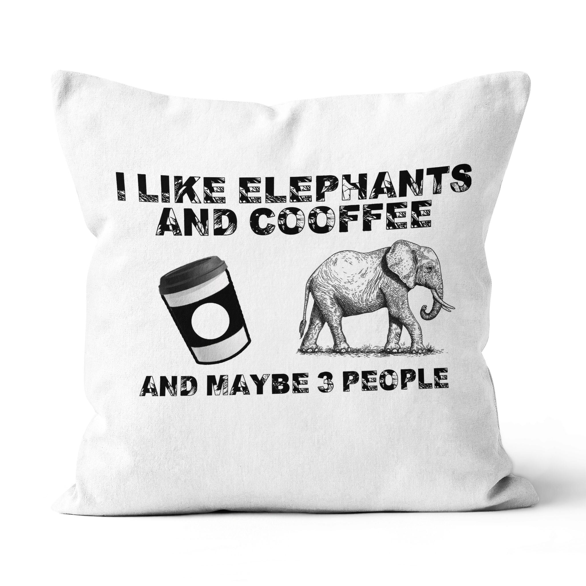 Elephants – Canvas Pillow