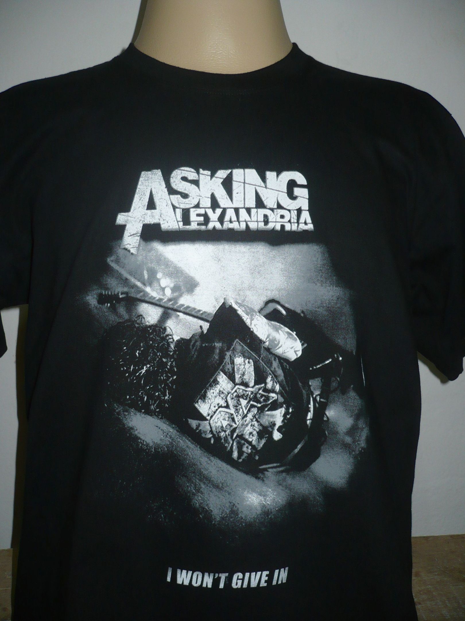 Camiseta Asking Alexandria Attitude Rock Wear Camiseta Em Malha 100 Algod O Com Fio 30 1 Shirt