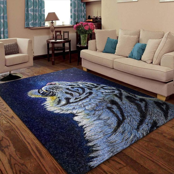 Tiger White Rug RCDD81F37957