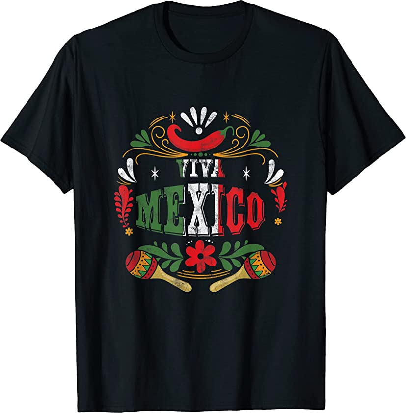 Viva Mexico Mexican Fiesta Cinco De Mayo T-Shirt T-Shirt