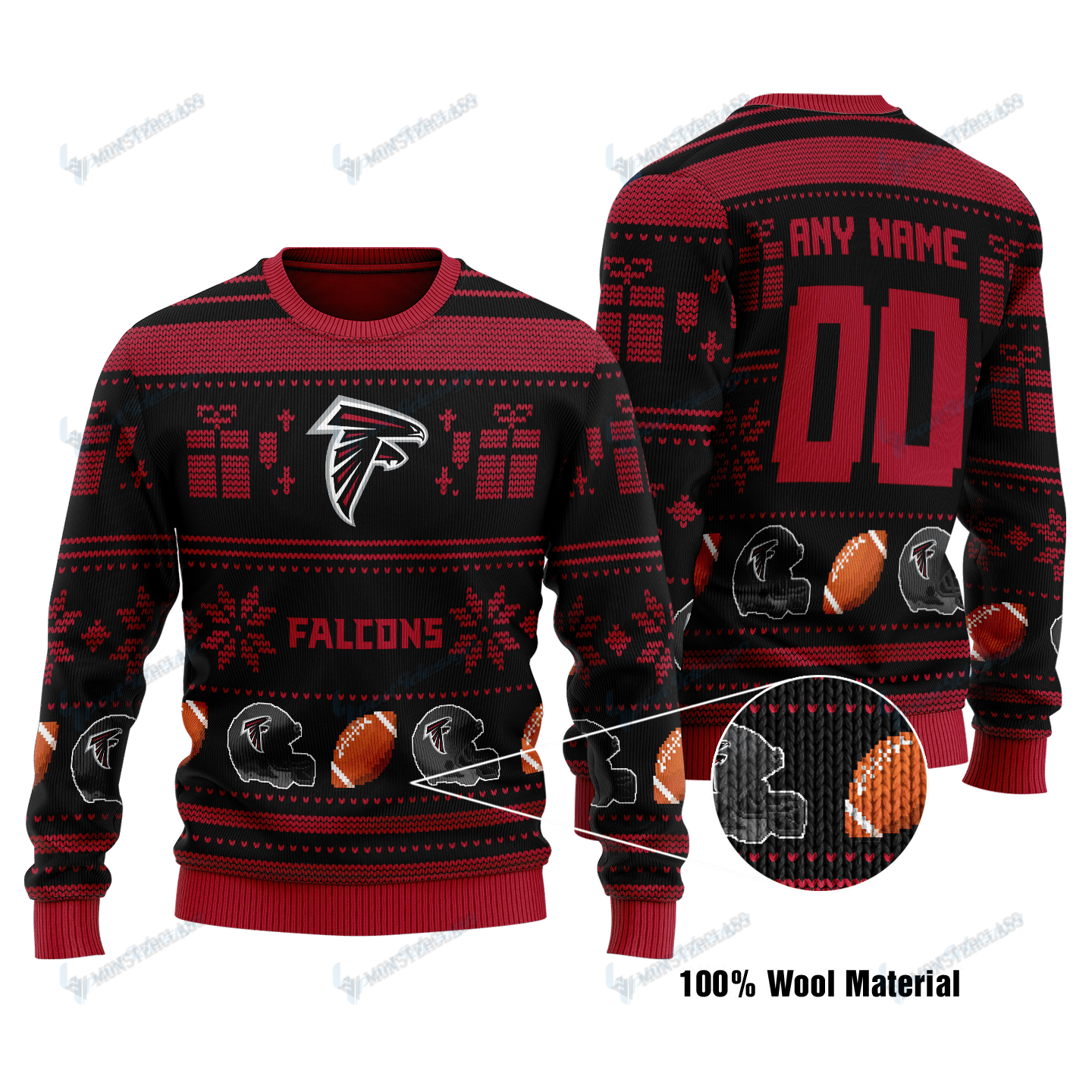 Atlanta Falcons Woolen Sweater 195