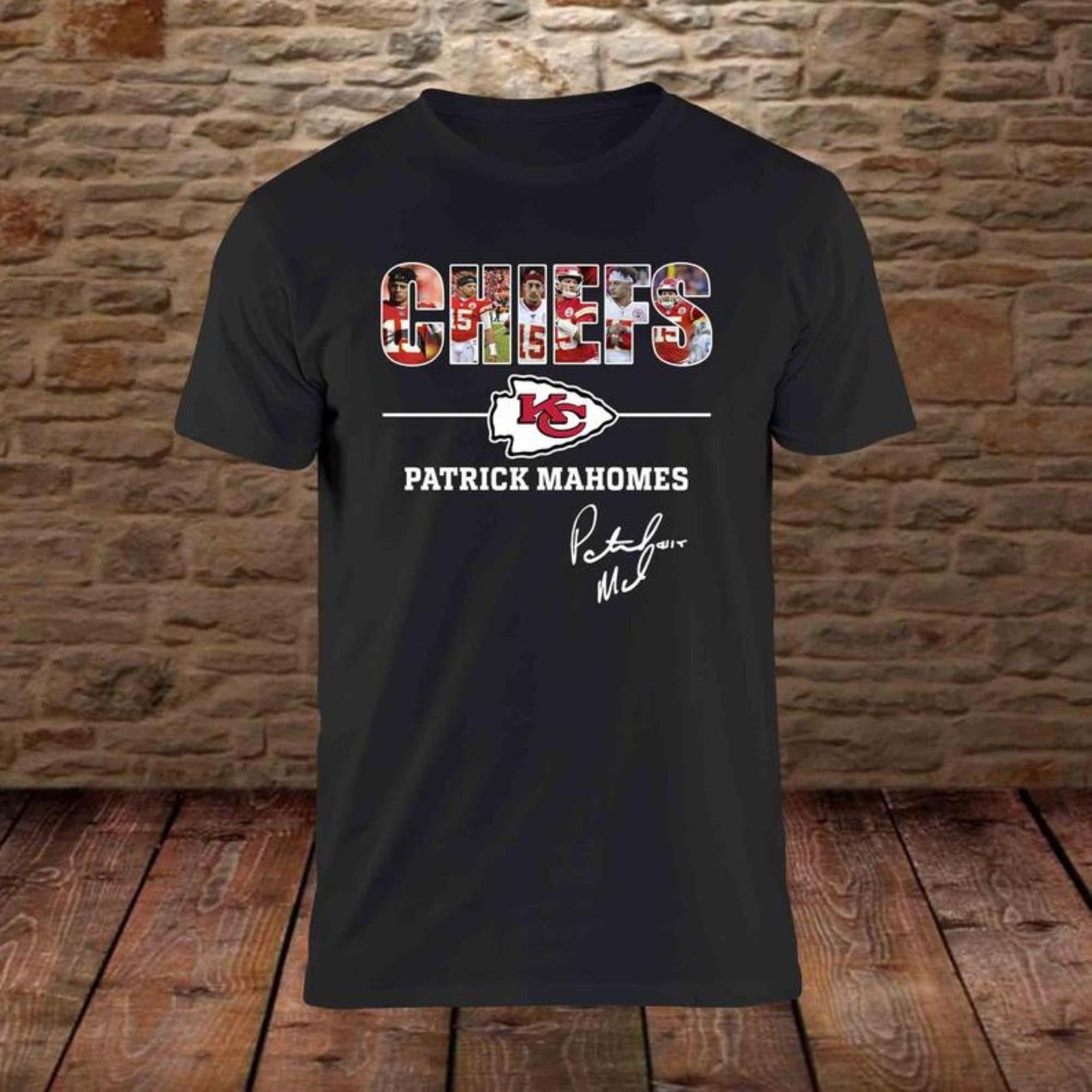 Chiefs Patrick Mahomes Signature T-Shirt S-5 Chiefs Afc East Champions ...