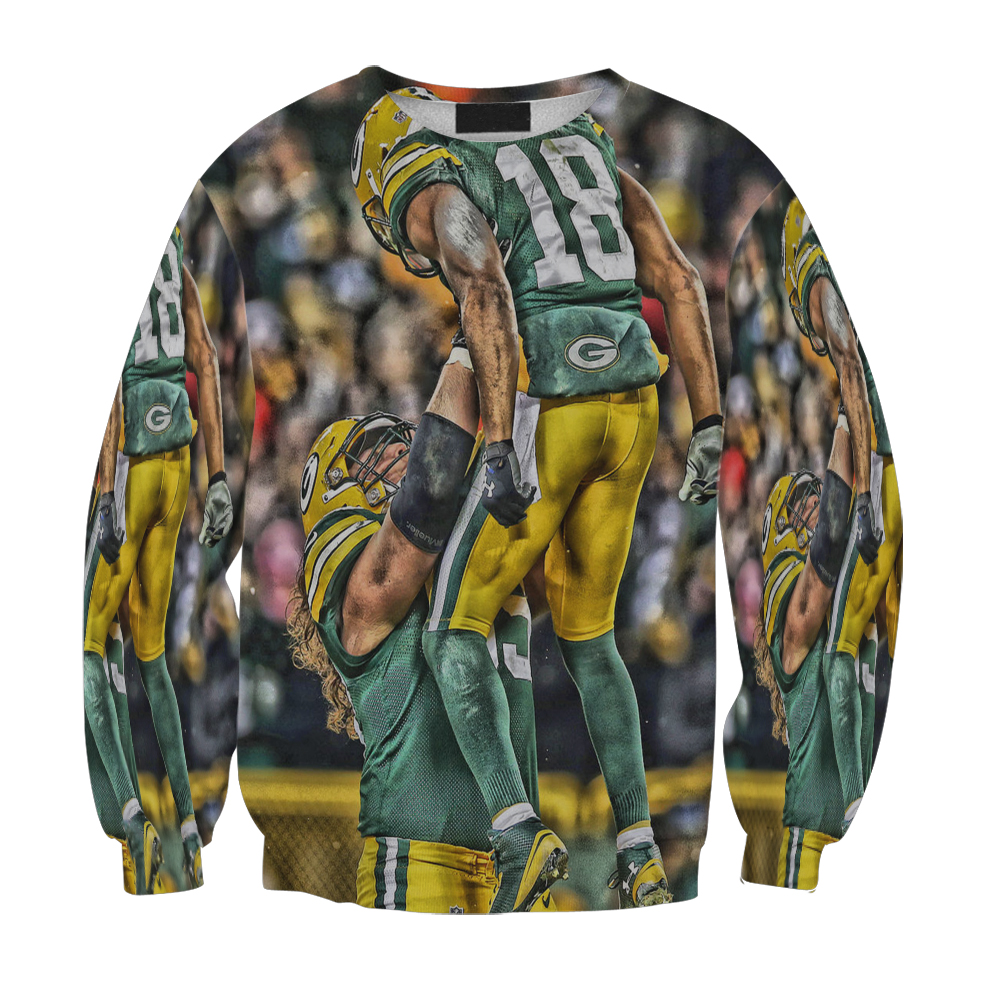 Green Bay Packers Player Team V2 Gift For Fan 3D Full Printing Sweatshirt