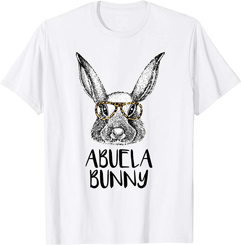 Abuela Bunny Funny Matching Easter Bunny Egg Hunting T-Shirt