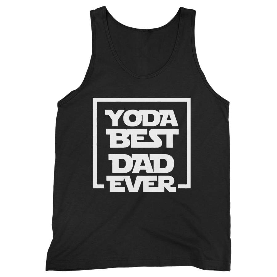 Star Wars Yoda Best Dad Ever Man’s Tank Top