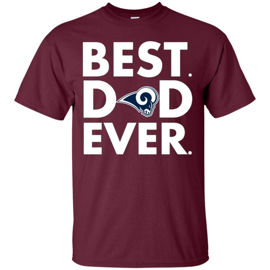 AGR High quality Father’s Day Los Angeles Rams- Father’s Day Gift Best Dad Ever Shirt