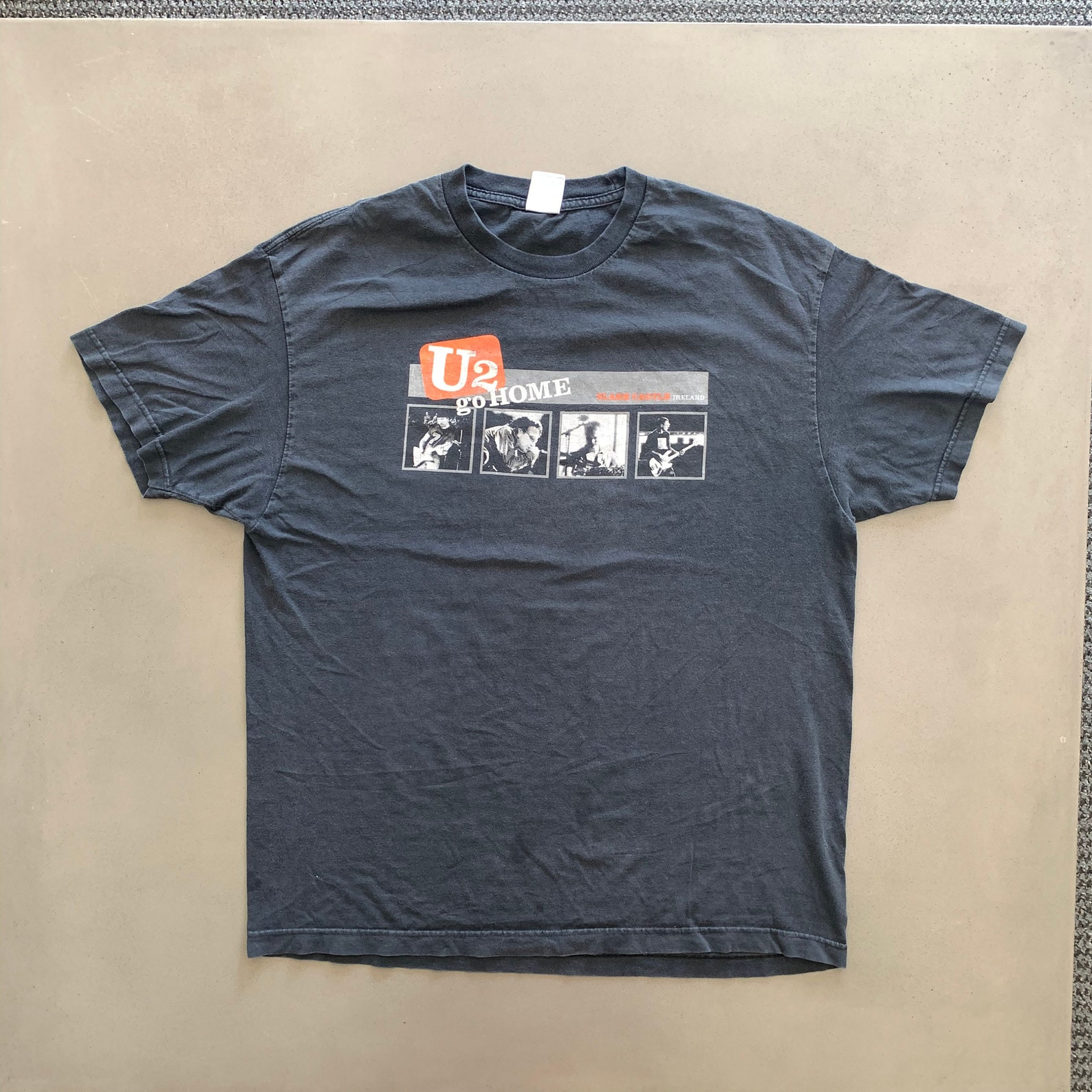 Vintage U2 Go Home T Shirt