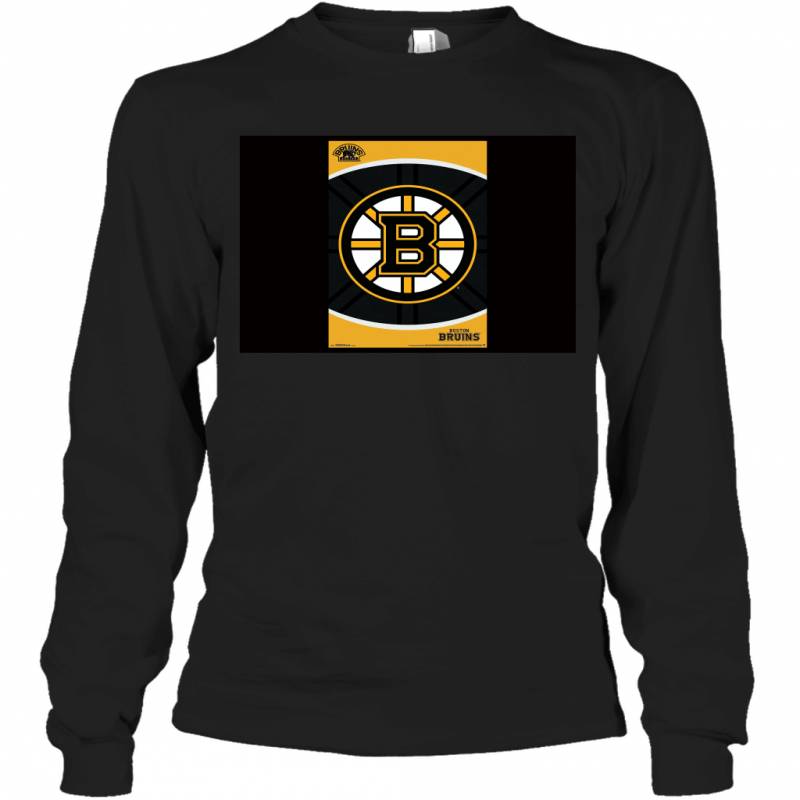 International Boston Bruins Logo Premium Wall Long Sleeve T-Shirt