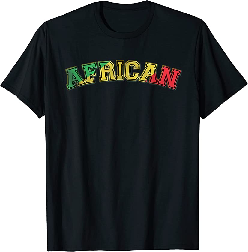 African African Flag T-Shirt