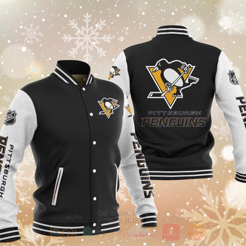 Pittsburgh Penguins Baseball Jacket