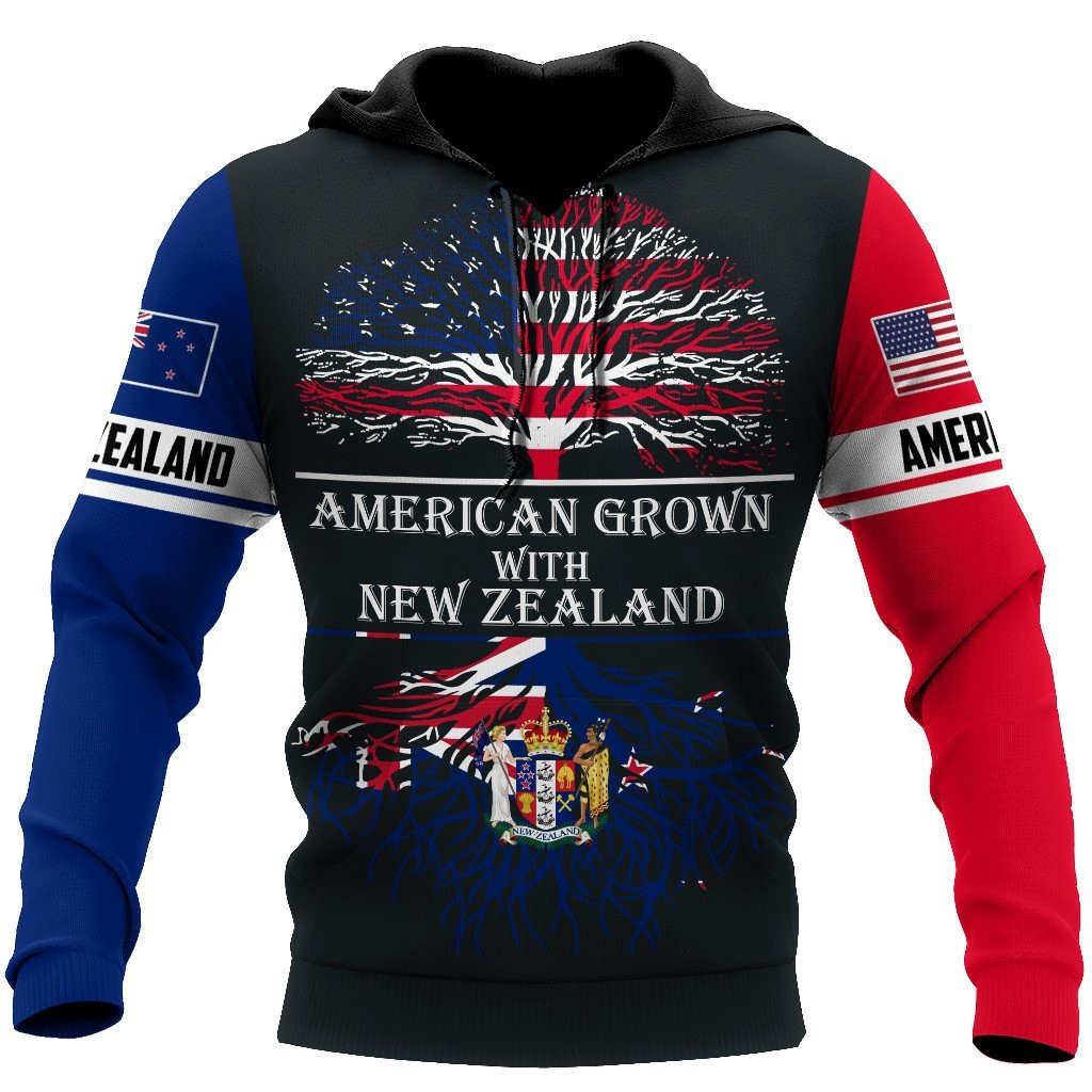 American Grow With New Zealand 3D All Over Printed For Men And Women Pl