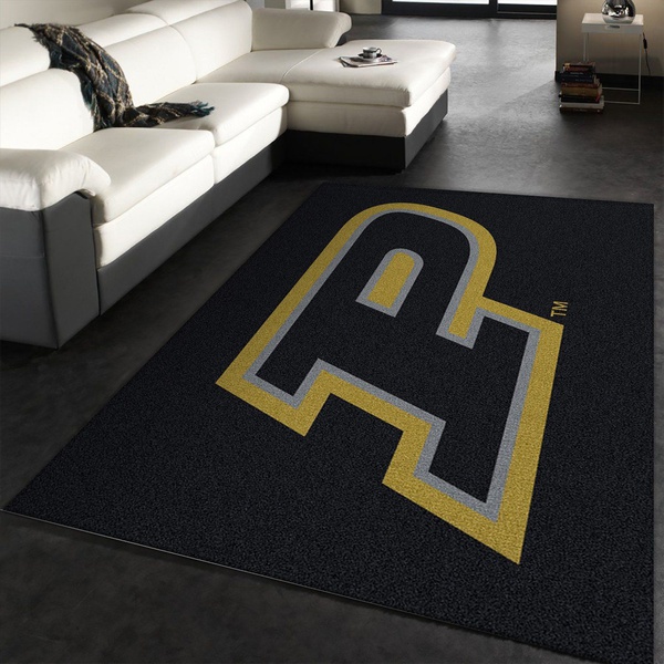 College Spirit C Purdue Sport Area Rug Carpet Team Logo Family Gift US Decor