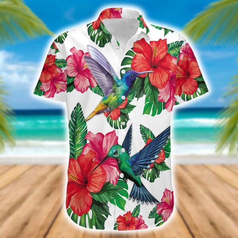 Felacia Hummingbird Floral Vibe Hawaii Aloha Ha45837