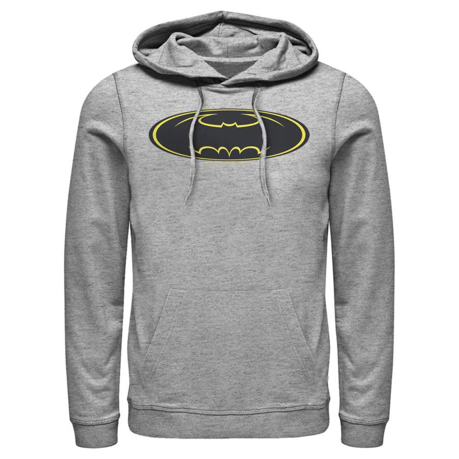 Batman Men’s Logo Modern Wing  Lightweight Hoodie