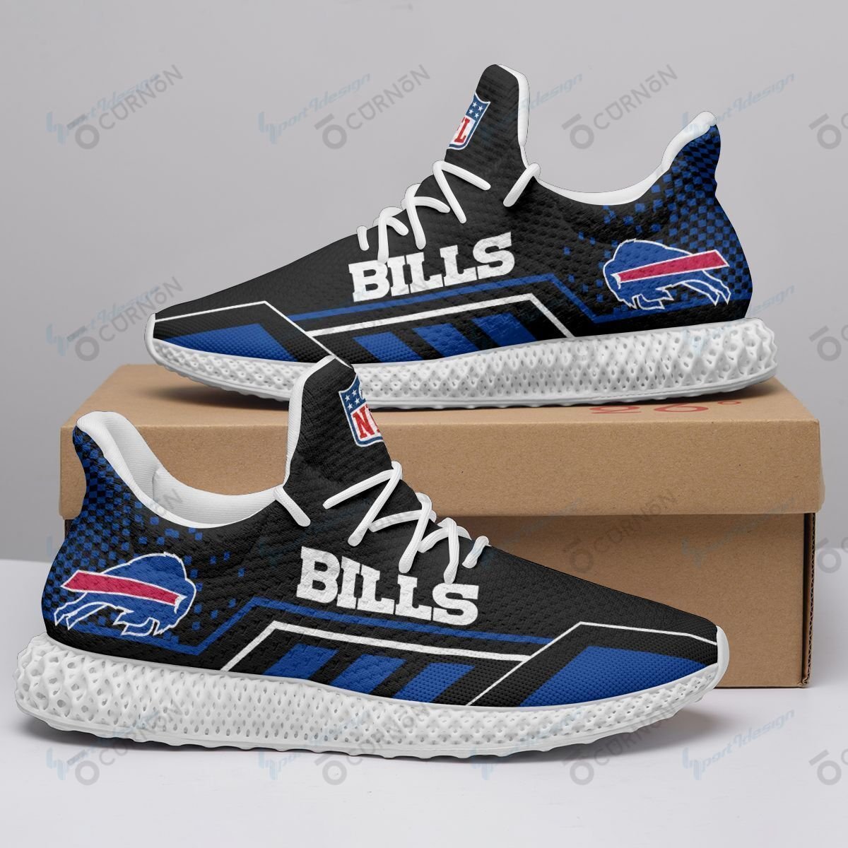 Buffalo Bills 4D Future Sneakers 67