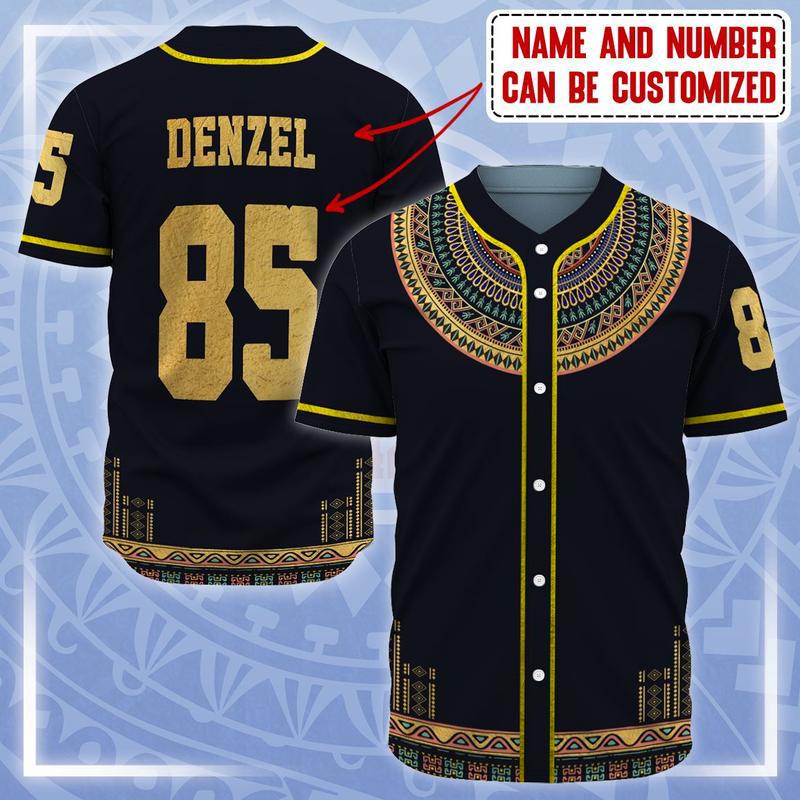 Personalized Dashiki Jersey Shirt