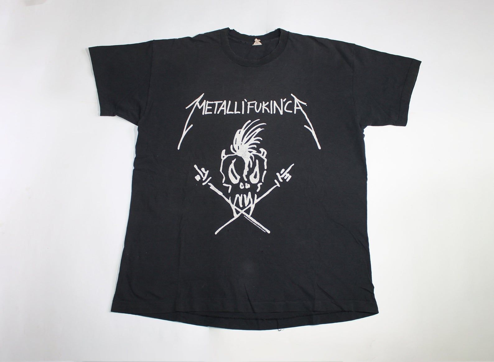 1993-1994 Metallica Shirt Been There Done It Tour Shirt Metallifukinca Shirt American Heavy Metal Band Shirt Thrash Metal