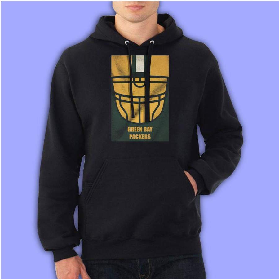 Green Bay Packers Helmet Football Men’S Hoodie