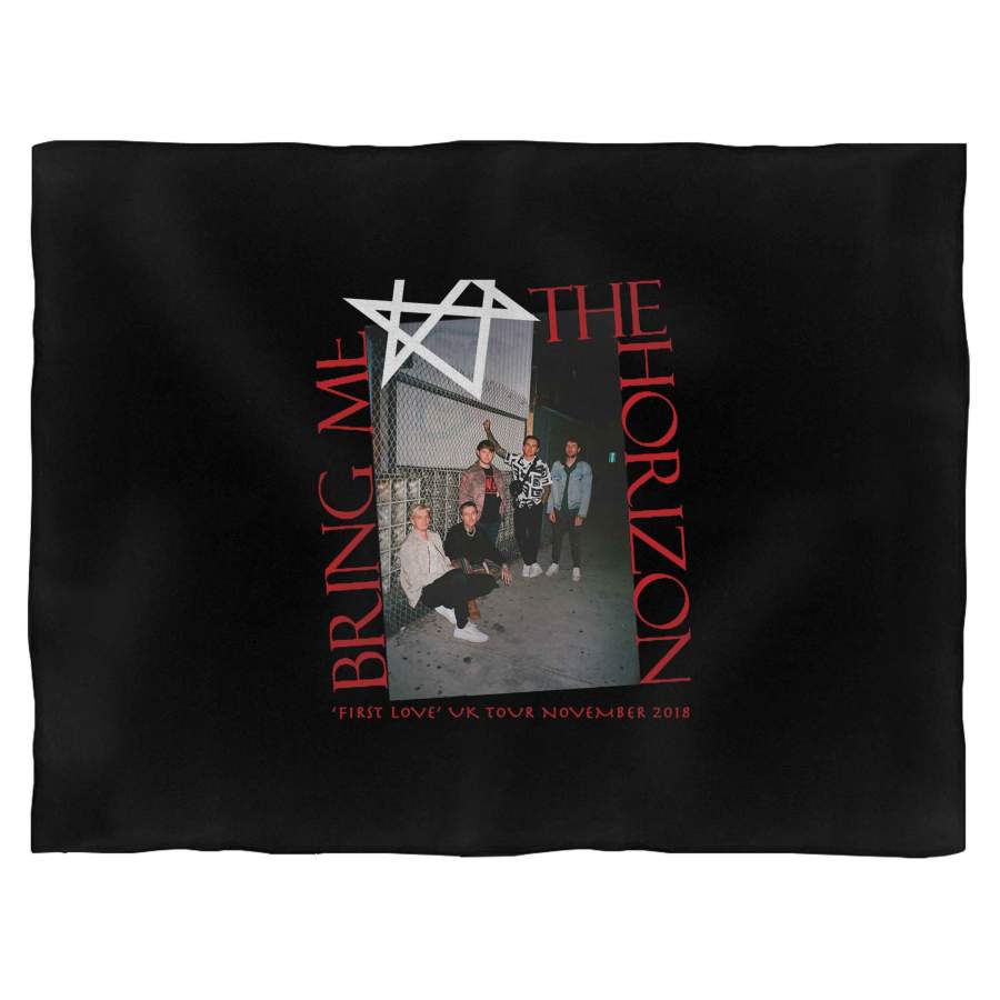 Bring Me The Horizon First Love Tour 2019 Logo Blanket