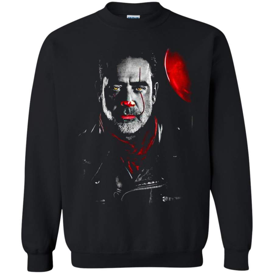 AGR Negan The Walking Dead Pennywise IT Stephen King Sweatshirt