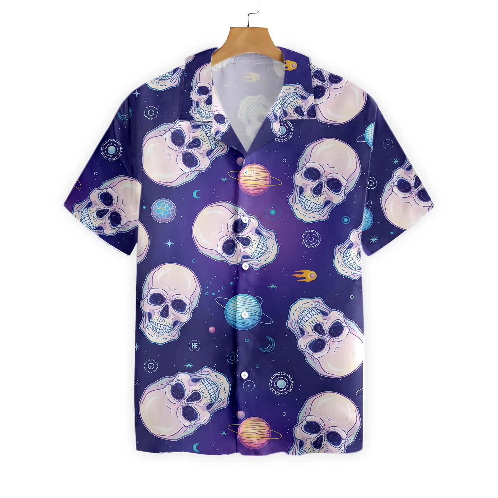 Skull Planets Outta Space Hawaii Shirt Ha107008