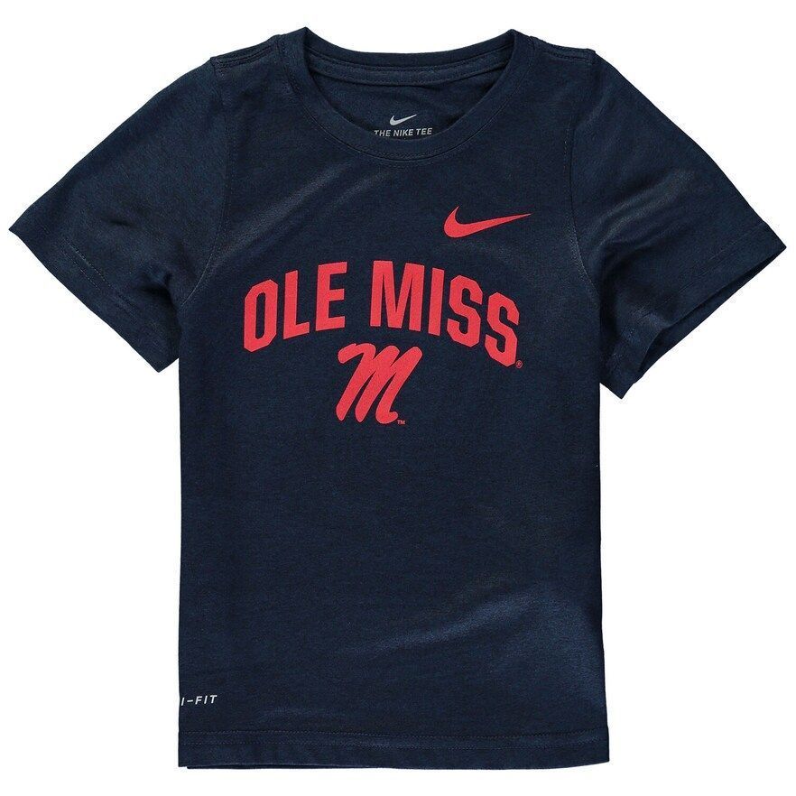 Navy Ole Miss Rebels Legend Performance Shirt