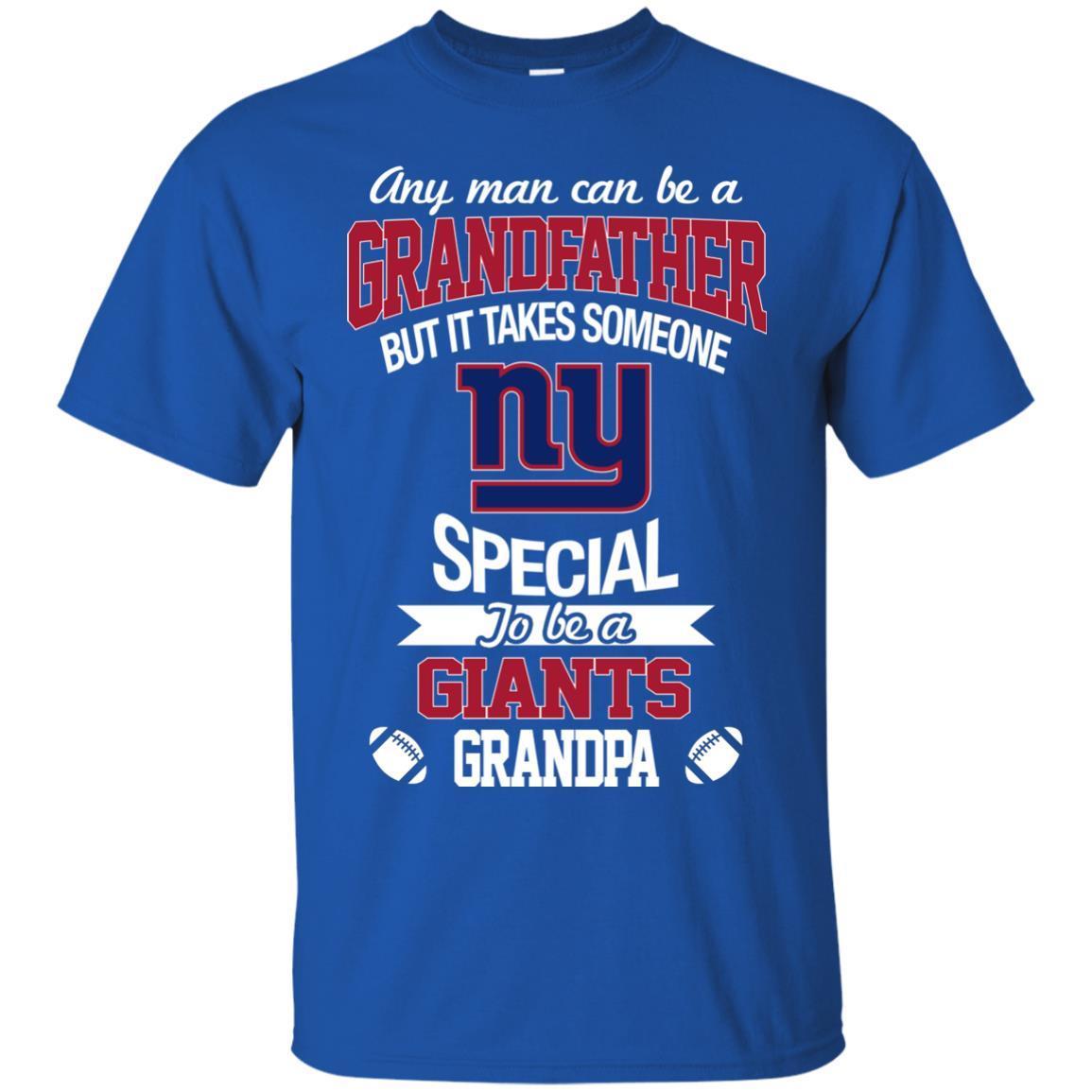 It Takes Someone Special To Be A New York Giants Grandpa Tshirt