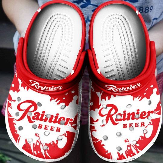 Rainier Beer Clogs Clogband Clog Shoes