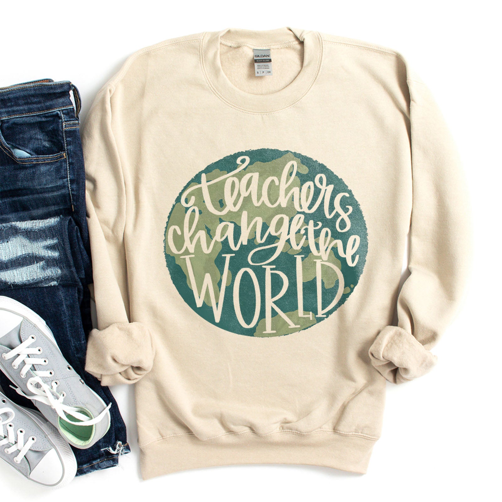 Teachers Change The World Sweatshirt