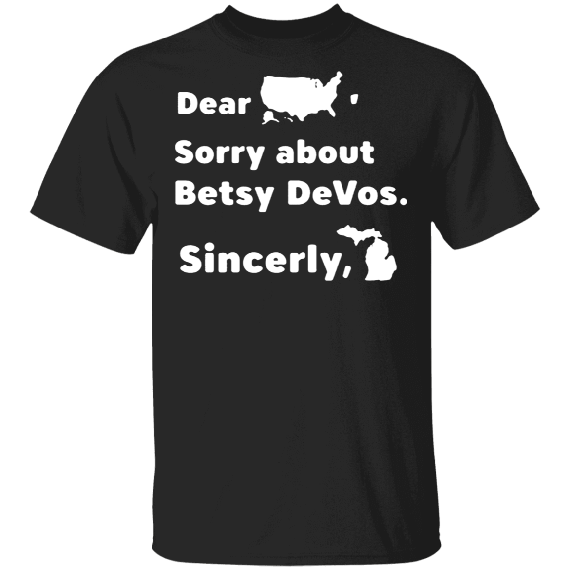 gretchen whitmer devos shirt