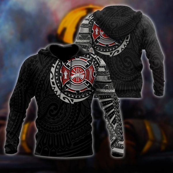 Firefighter Tattoo Hoodie For Men And Women Dqb08262005-Tqh
