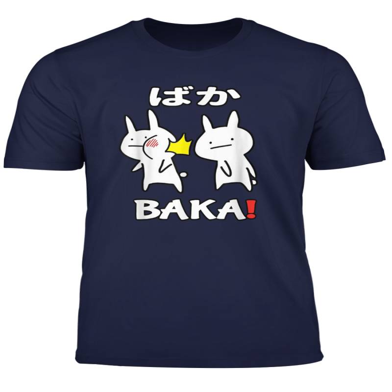 Lustiges Anime Japan Baka Rabbit Ohrfeigen Anime Und Manga T Shirt