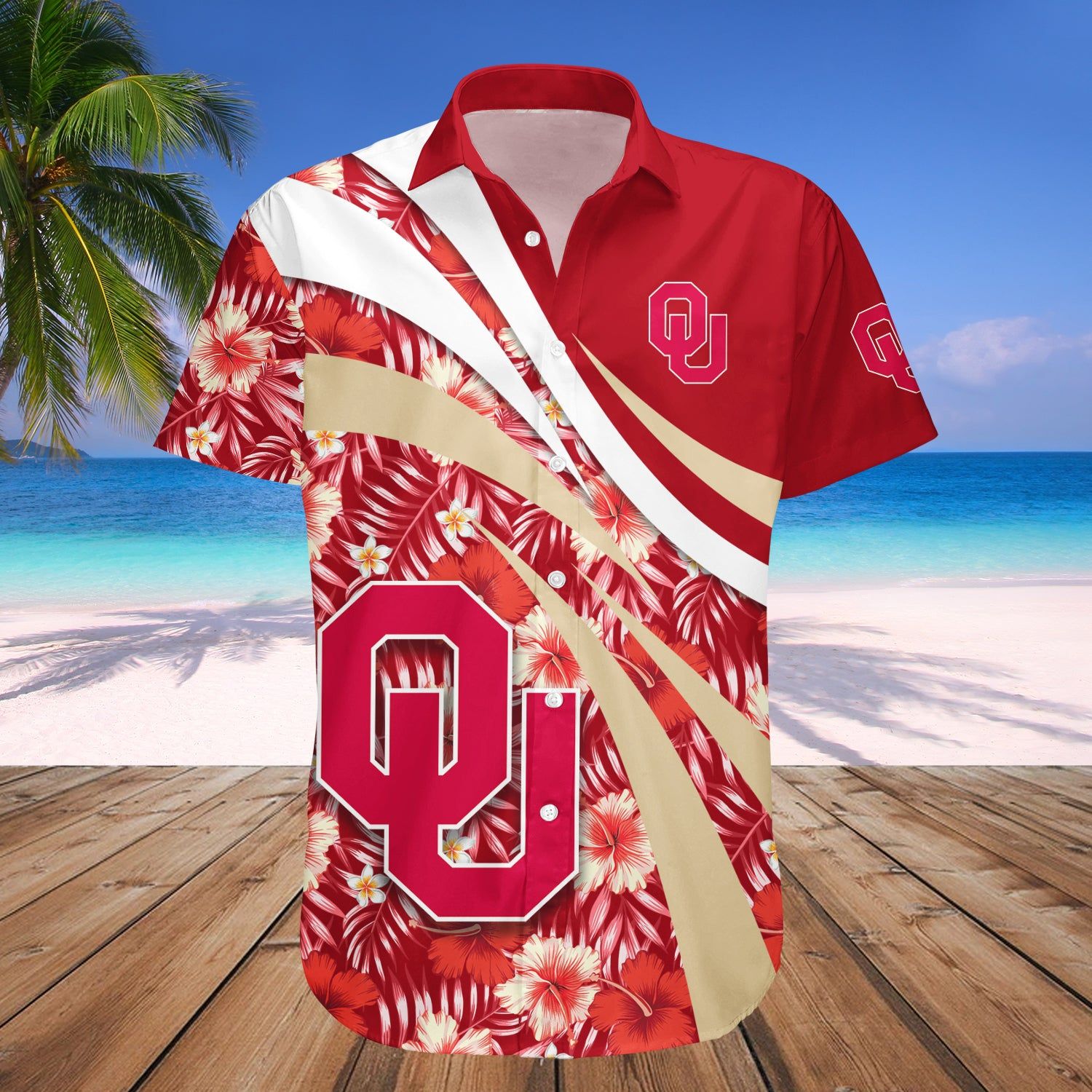 Oklahoma Sooners Hawaii Shirt Hibiscus Sport Style – NCCA