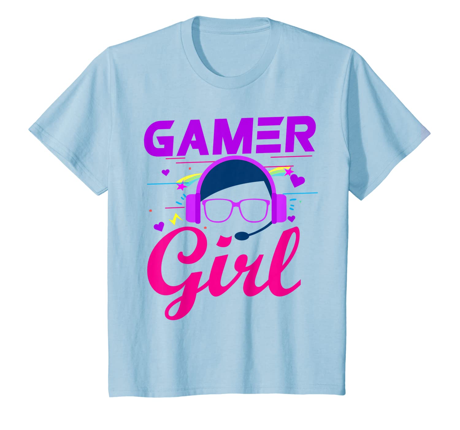 Gamer Girl Cute Gaming Tshirt For Girls Gamers Video Games