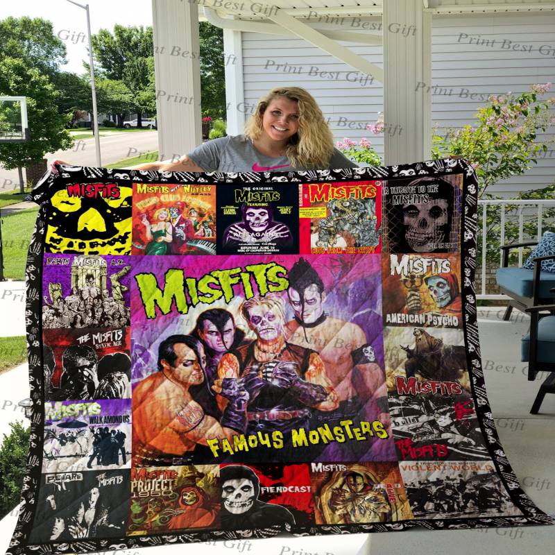 Misfits Albums Cover Poster Quilt - Poster Art Design