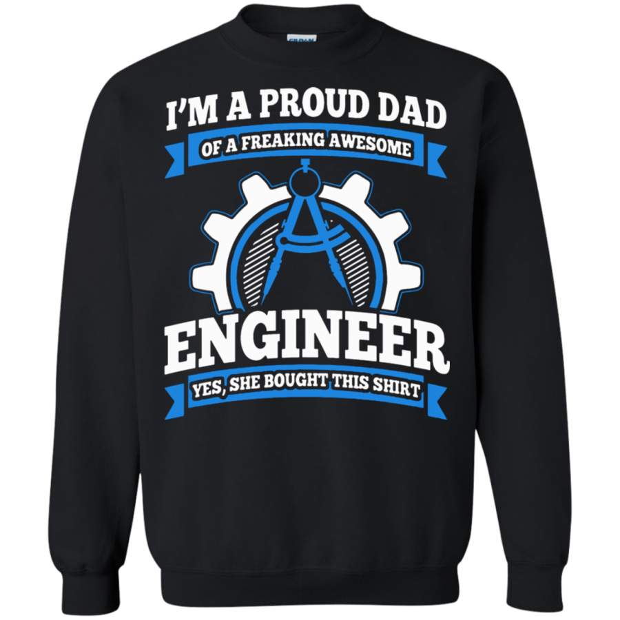 AGR I’m dad engineer trust me i’m an engineer shirt Sweatshirt