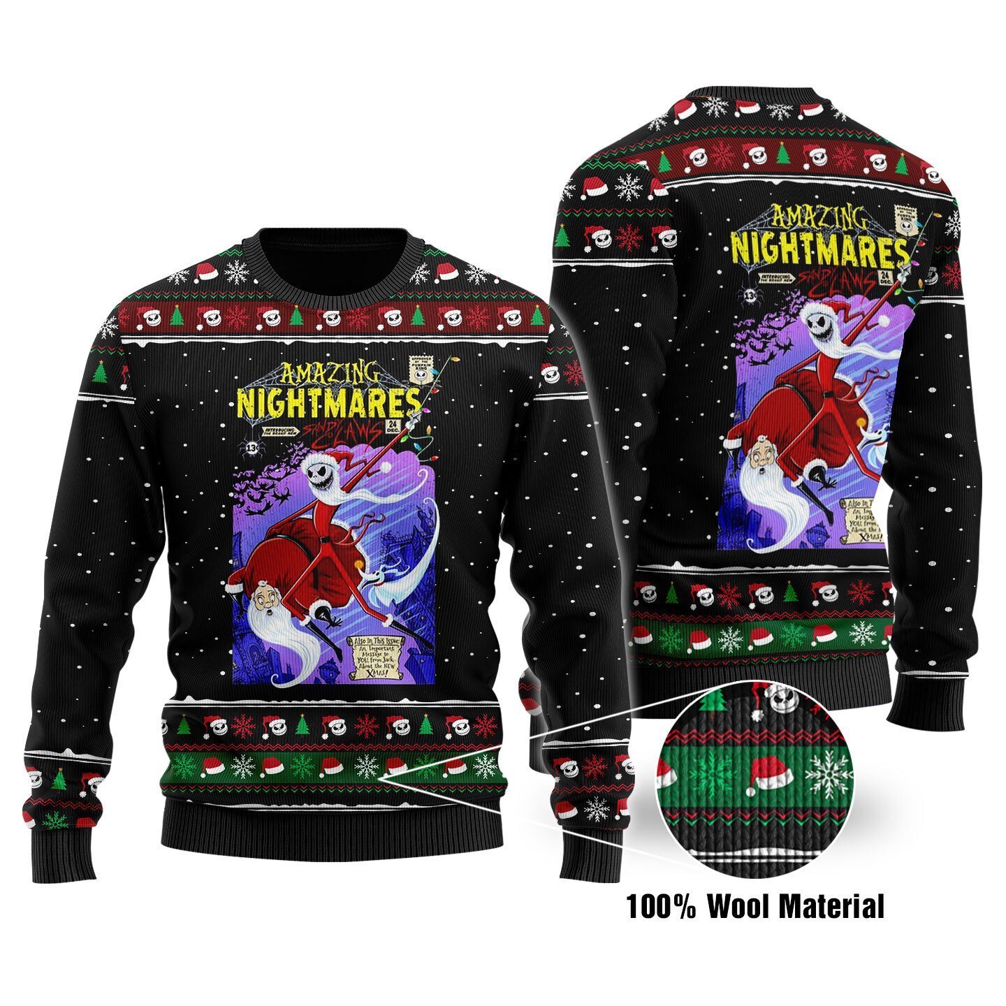 Amazing Nightmares Ugly Christmas Sweater | Unisex | Adult | Us1665