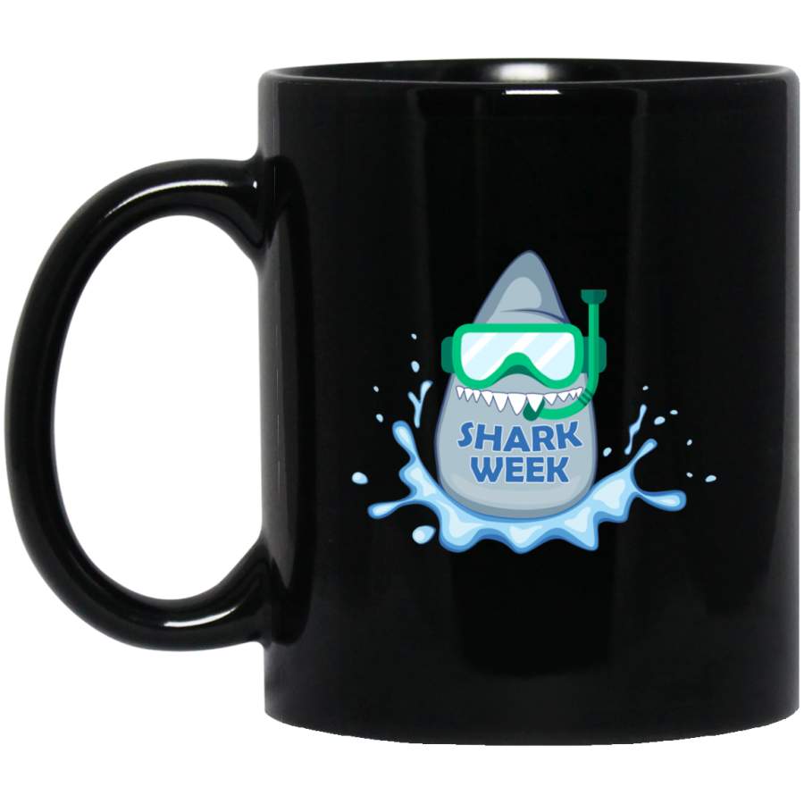 Week of The Shark – Shark Week – Novelty Graphic Mugs  – TeeEver