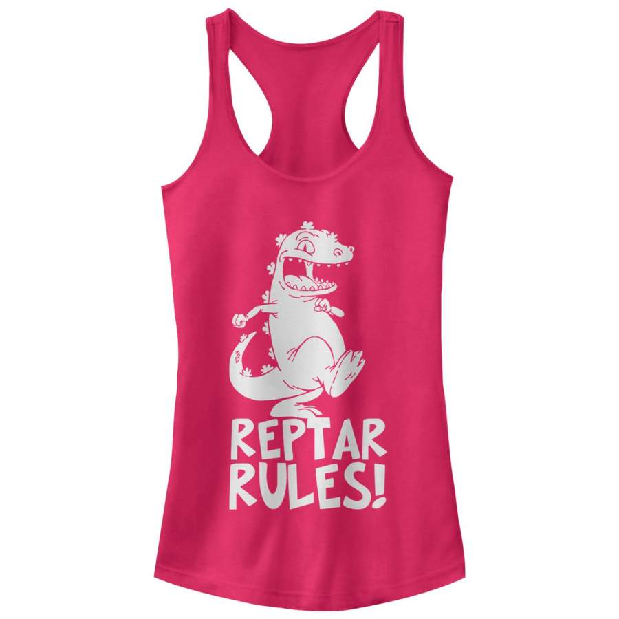 Rugrats Junior’s Reptar Rules  Racerback Tank