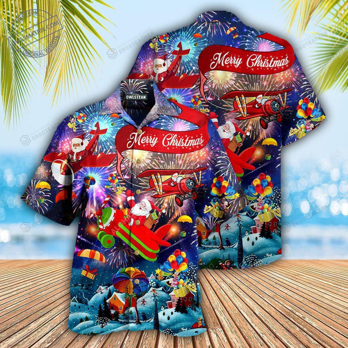 Christmas Spreading Love Santa Edition Hawaii Shirt Ha73163