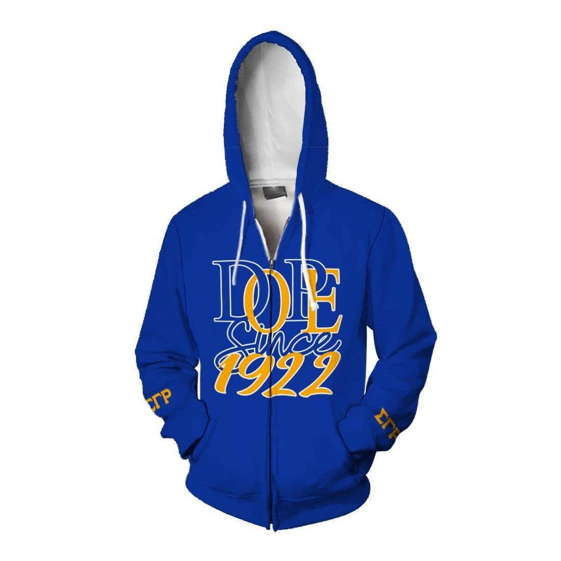 Sorority Hoodie – Lux Sigma Gamma Rho Dope 1922 Zip Hoodie