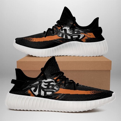 Best Goku Symbol Sneakers Dbz Yeezy Shoes Dragon Ball Fan Yeezy Sneake