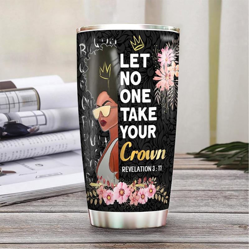 Black Queenstainless Steel Tumbler Cup | Travel Mug | Tc5112