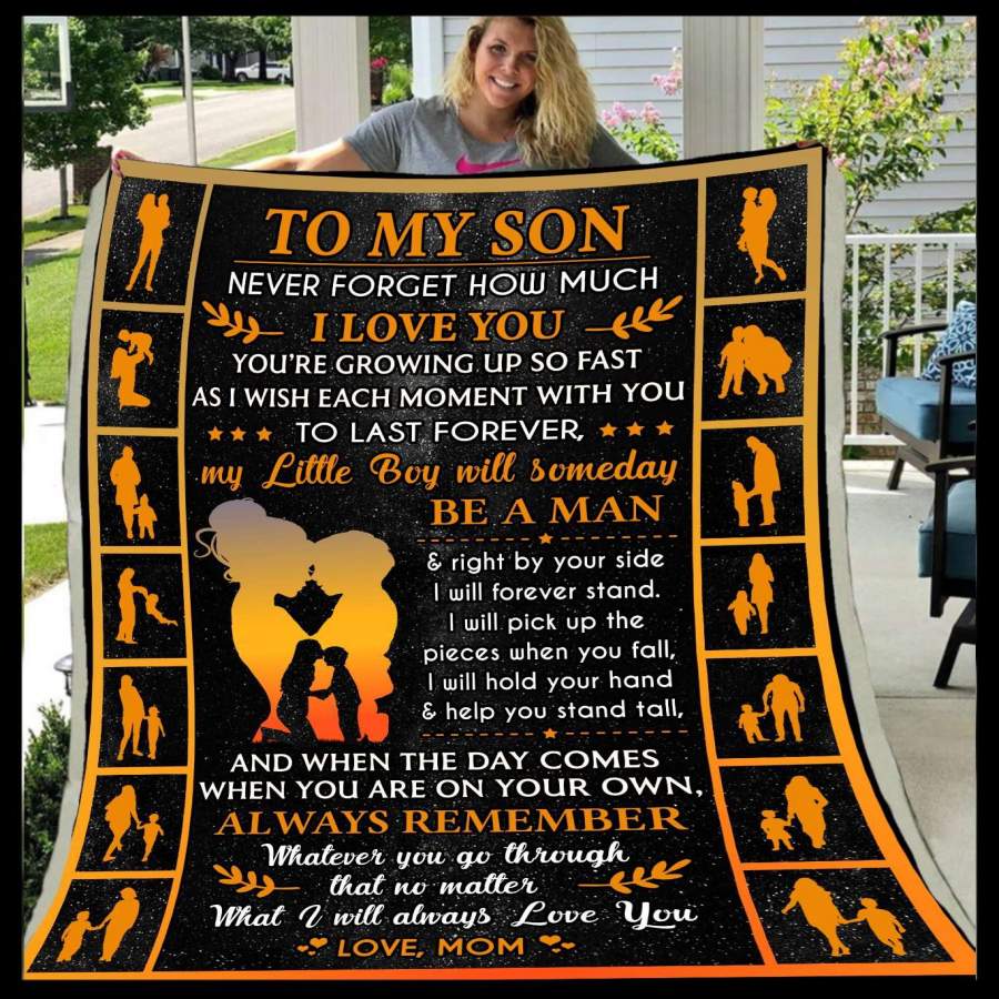 Blanket Gift For Son I’ll Always Love You