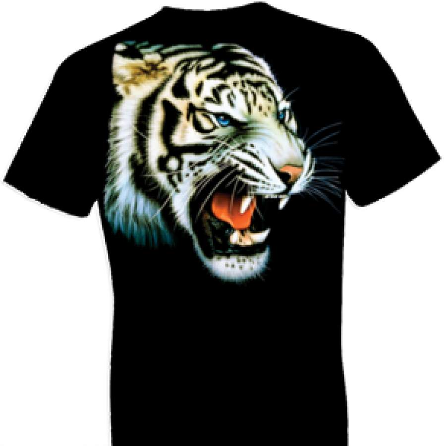 White Tiger Roar Tshirt