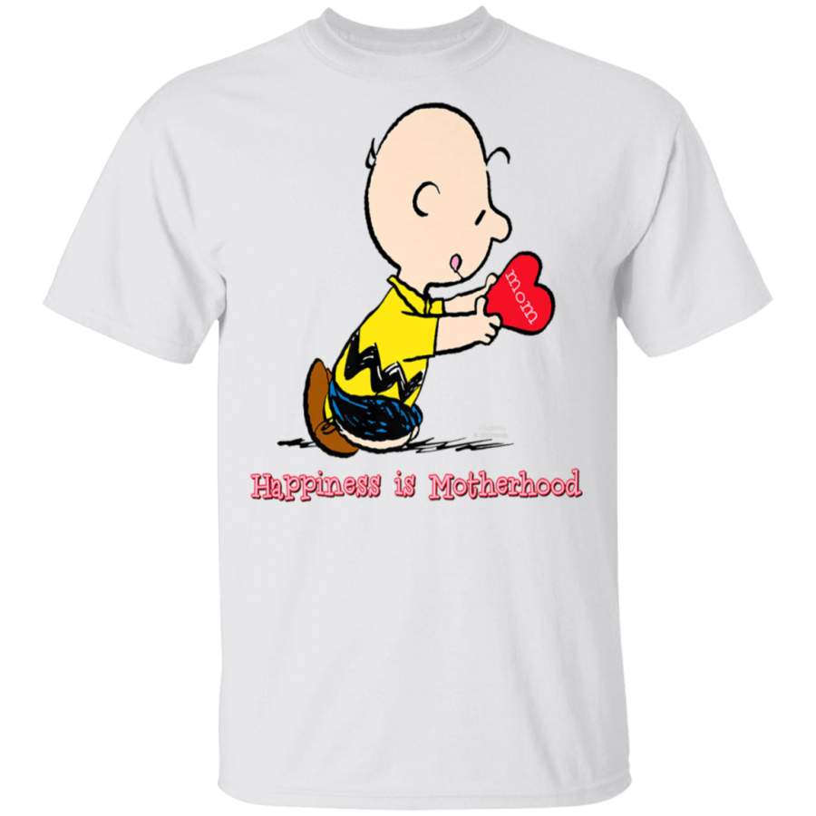 Peanuts Charlie Brown Happiness is Motherhood T-Shirt