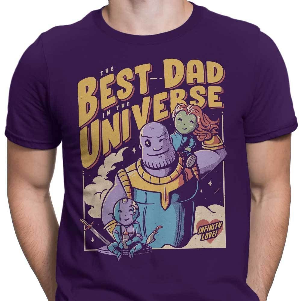 Best Dad In The Universe Apparel Shirt