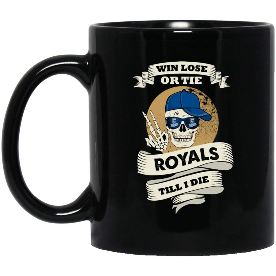 Skull Say Hi Kansas City Royals Mugs