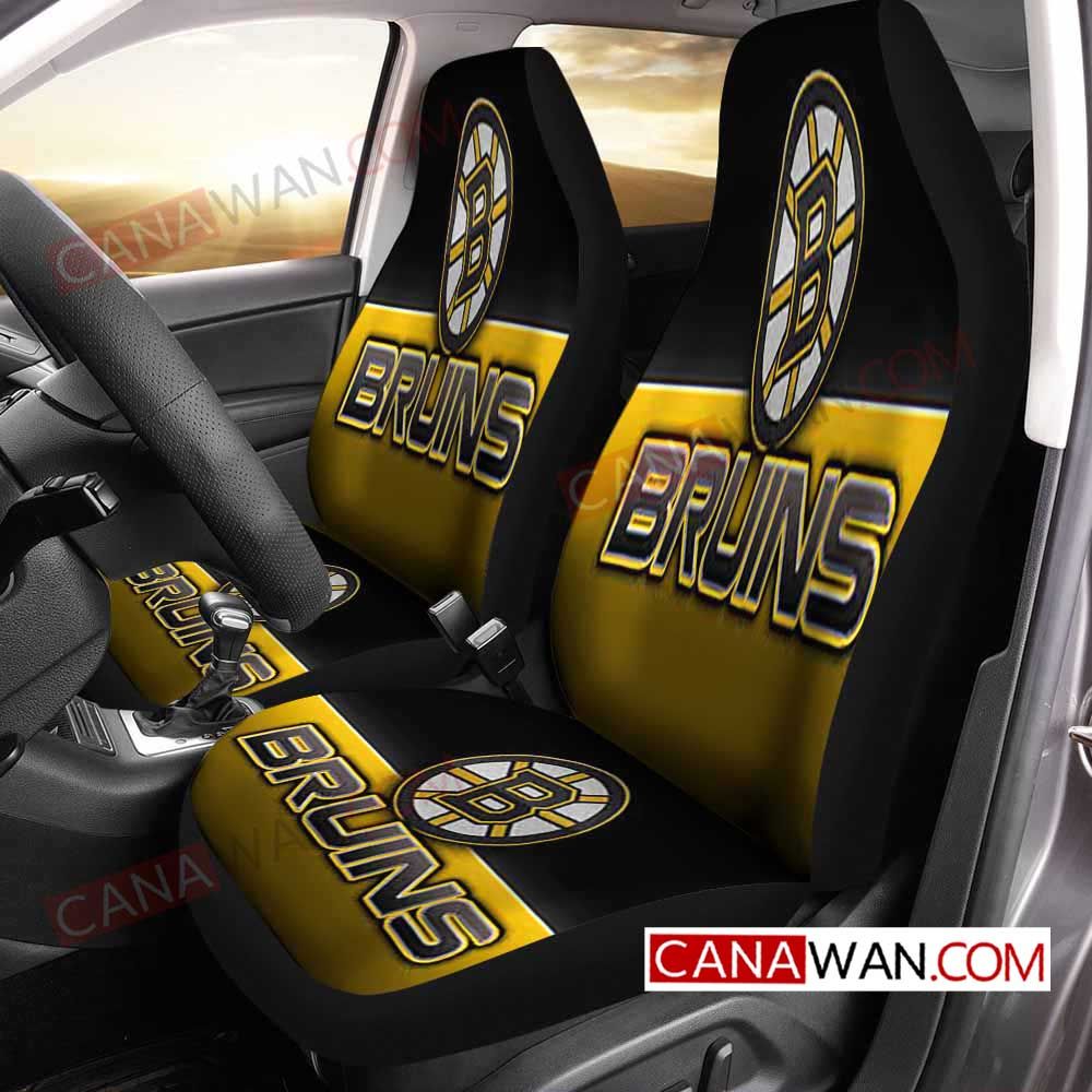 Boston Bruins Style483 3D Customized Personalized Car Seat Cover