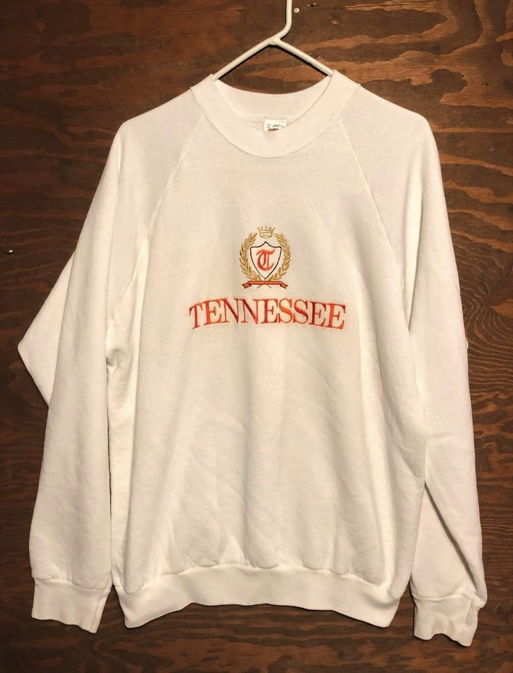 Vintage 1980S University Of Tennessee Volunteers College 80S Vintage Tennessee Crewneck Shirt